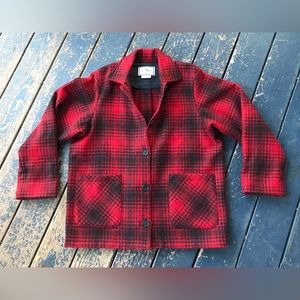 🌲Wintergreen Northern Ely Women’s Traditional Plaid Wool Coat